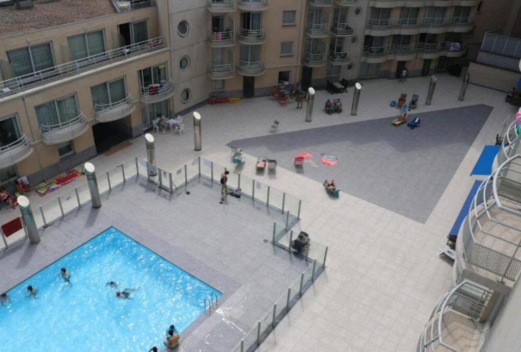 Appartement "Zeezicht 002" Ostenda Zewnętrze zdjęcie